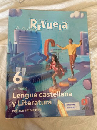 Libros de Lengua Revuela 6ºPRIMARIA. 3 Trimestres