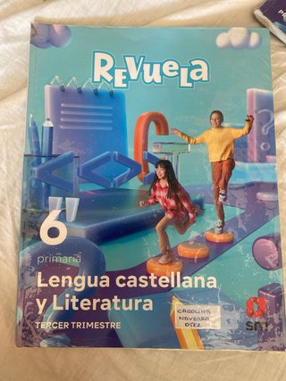 Libros de Lengua Revuela 6ºPRIMARIA. 3 Trimestres