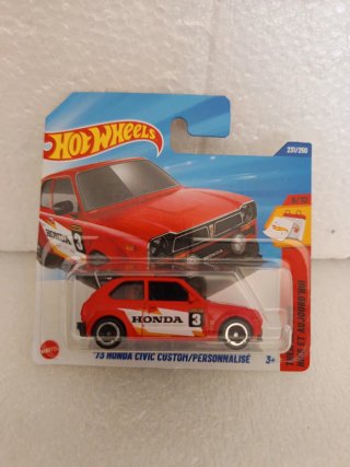 hot wheels honda civic '73 custom