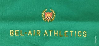 T-shirt Bel-Air Athletics Verde Taglia XL