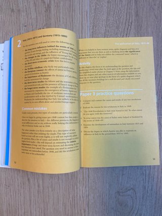 History for the IB Diploma Paper 3 Italy Germany