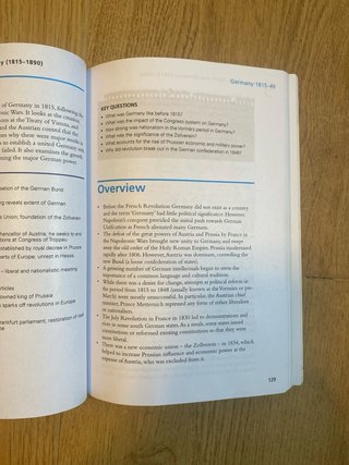 History for the IB Diploma Paper 3 Italy Germany