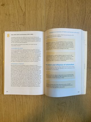 History for the IB Diploma Paper 3 Italy Germany