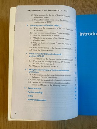History for the IB Diploma Paper 3 Italy Germany