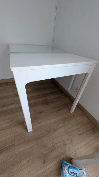 Mesa Tonstad Blanca extebsible