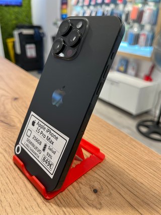 iPhone 15 Pro Max 256GB Negro Seminuevo