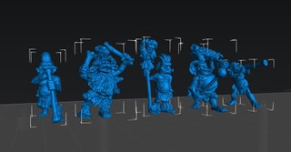 10 Pigmeos Warband Réplica 1985 Wargame