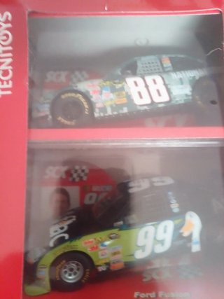 Lote 3 coches Scalextric Nascar no ofertas