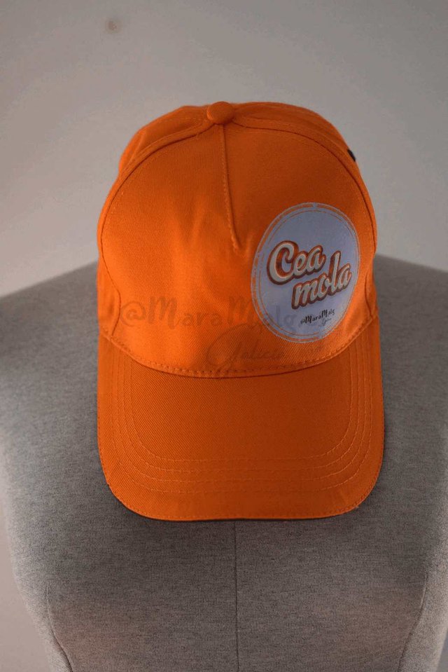 Gorra naranja adulto Cea Mola