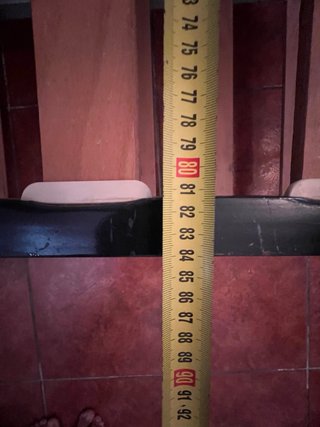 Somier Plegable Negro y Madera