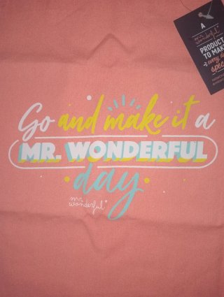 Bolso Tote Mr. Wonderful Rosa