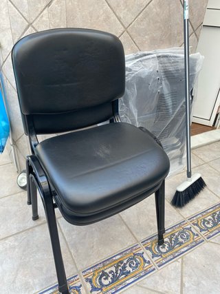 2 Sillas de Oficina Negras