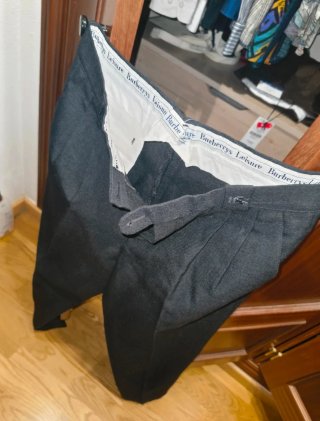 Pantalón Burberrys Leisure Negro
