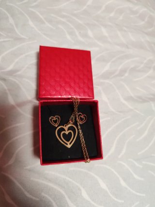Conjunto Corazón Acero