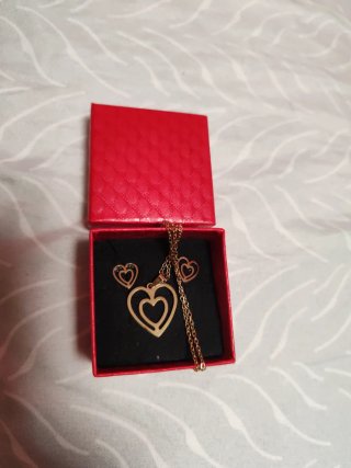 Conjunto Corazón Acero