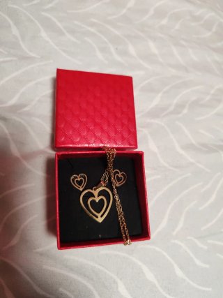 Conjunto Corazón Acero
