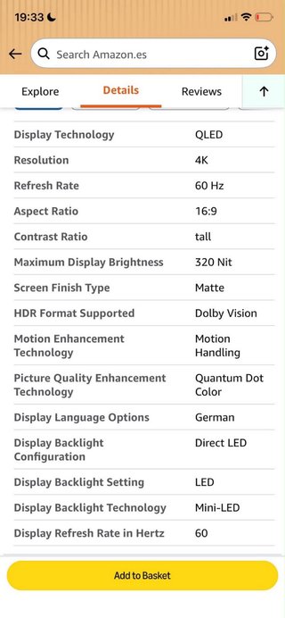 TV Hisense/Televisor