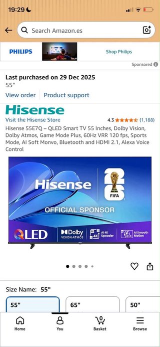 TV Hisense/Televisor
