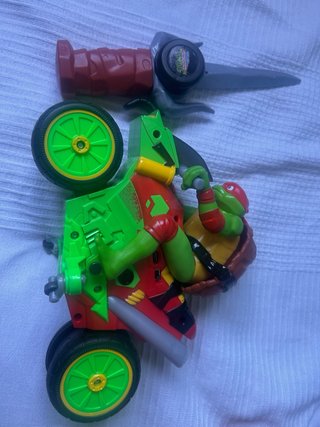 Moto Teledirigida Tortugas Ninja