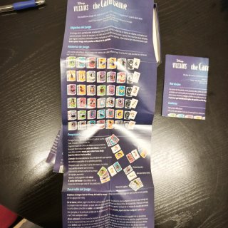 Juego de cartas Disney Villains