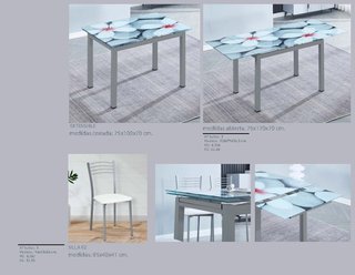 Mesas y sillas Comedor Cocina Salon