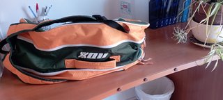 Paletero naranja y verde poco uso