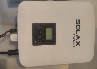 Inversor solar SolaX 3.250W en buenas condiciones
