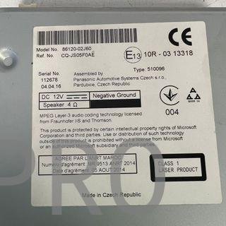 REPRODUCTOR DE CD Y RADIO TOYOTA AURIS