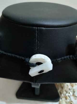 Collana farfalla topazio e madreperla