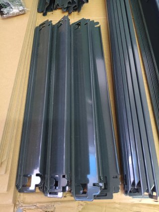 Arebos 2 estanterías de 180x90x40 de carga pesada