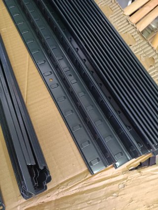 Arebos 2 estanterías de 180x90x40 de carga pesada