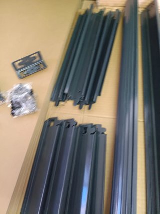 Arebos 2 estanterías de 180x90x40 de carga pesada