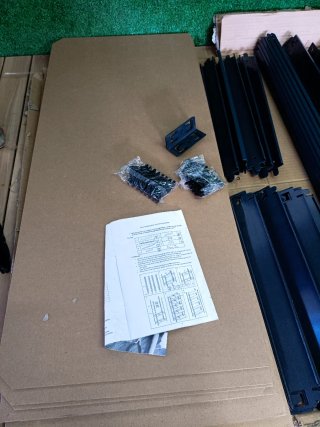 Arebos 2 estanterías de 180x90x40 de carga pesada