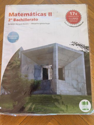 MATEMATICAS II 2º BACHILLERATO