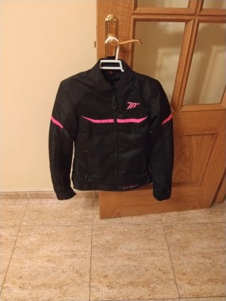 Casco Moto Scorpion EXO Talla S y chaqueta mujer S