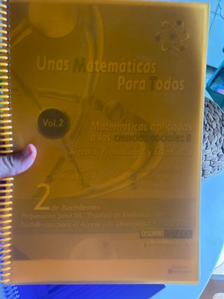 Unas matematicas para todos ccsss vol2
