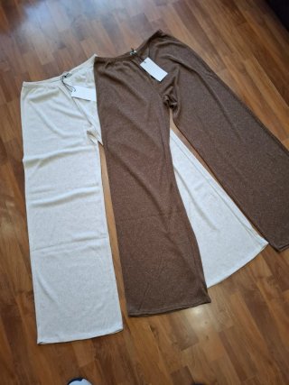 Lote 2 Pantalones Zara Anchos