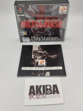 Metal Gear Solid Special Missions Twin Pack - PS1