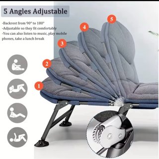 Cama Plegable Camping Tela y Metal nueva.