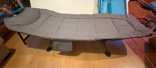 Cama Plegable Camping Tela y Metal nueva.