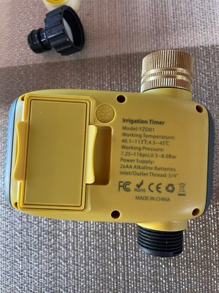 Timer per irrigazione