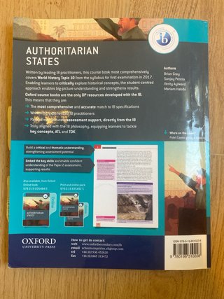 Authoritarian States: IB History Oxford 2015