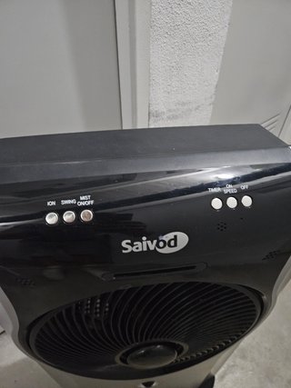 Potente Ventilador SAIVOD con vaporización