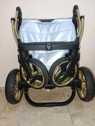 Carro de bebé Junama azul