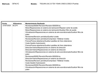 Volkswagen Tiguan Life 2.0 TDI 110 kW (150 CV) DSG