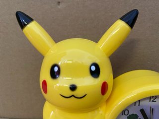 Reloj despertador Pikachu