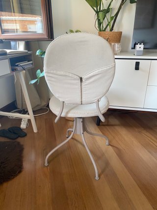 Silla de escritorio Ikea beige