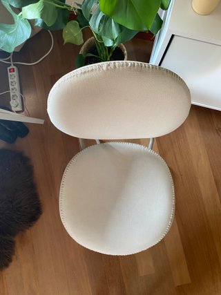 Silla de escritorio Ikea beige