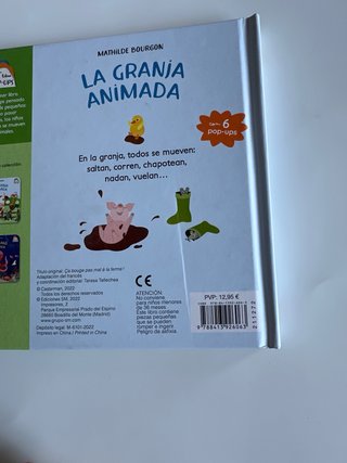 +3 Pop-up. La granja animada
