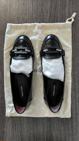 Mocasines Bimba y Lola Negros Charol